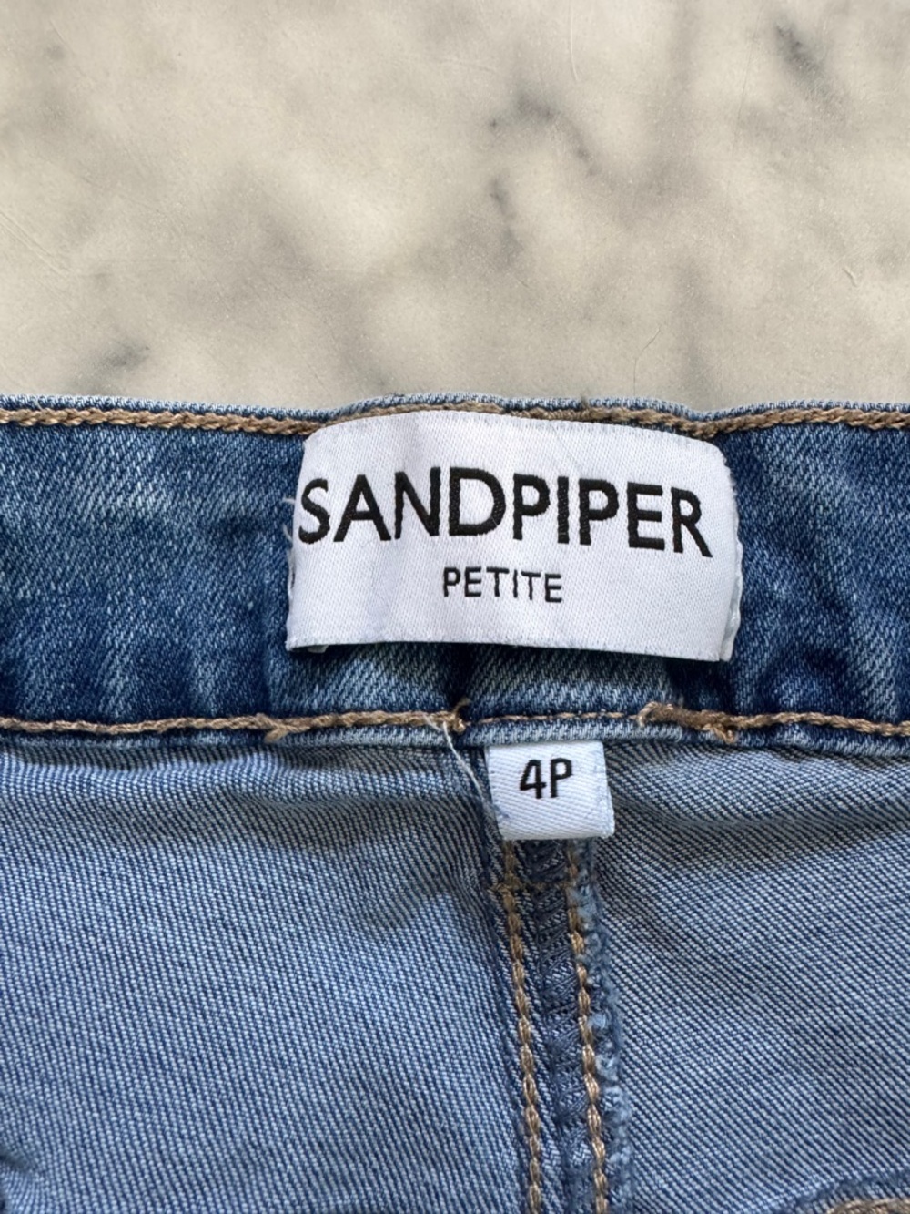SANDPIPER embellished Light Wash Denim Jeans - Picture 4 of 6